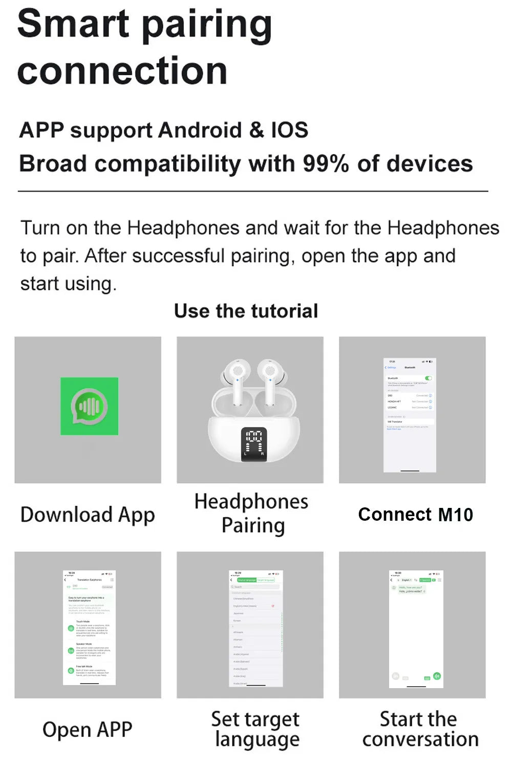 Alpha-TS 750 ChatTranslate Earbuds